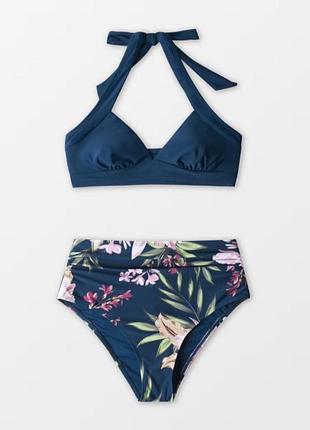 Стильный раздельный купальник cupshe оригинал сша, размер xs