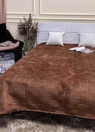 Велюровое покрывало 220/240 плетения