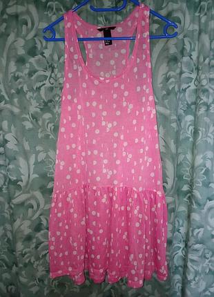 Прозрачное платье, сарафан