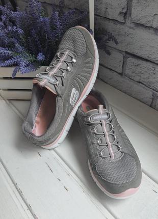 Фирменные кроссовки skechers flex 40-41 размер оригинал