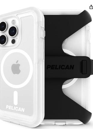 Чохол захисний pelican voyager magsafe для iphone 15 pro clear