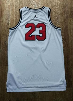 Біла чоловіча спортивна баскетбольна футболка світшот худі олімпійка jordan розмір XXS8 фото
