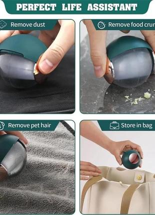 Багаторазовий липкий ролик для чищення одягу, колір рандом/валик для одягу від шерсті