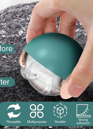 Багаторазовий липкий ролик для чищення одягу, колір рандом/валик для одягу від шерсті