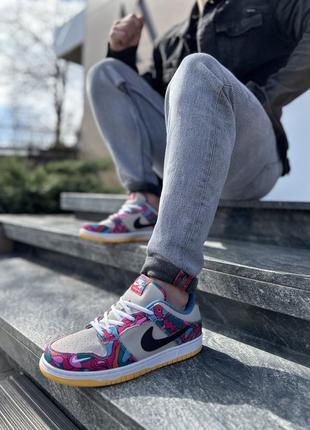 Nike sb dunk low para multi разноцветные кроссы, кроссовки, кроссовки,найк,найки.