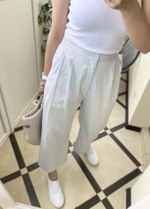 Filippa k лляні широкі брюки кюлоти