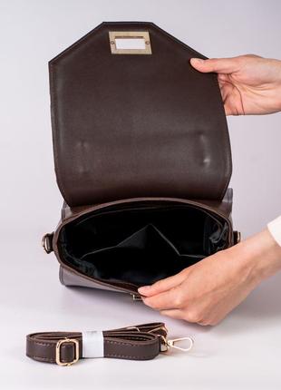 Жіноча сумка коричнева сумка леопардова сумка сумочка кросбоді сумка леопард