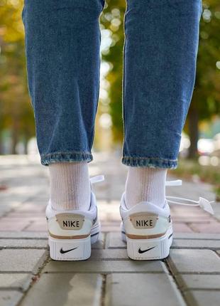 Nike court legacy lift white5 фото