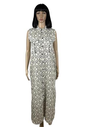 Новое  с бирками длинное платье из льна twin set