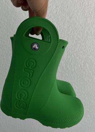 Дитячі гумові чоботи crocs