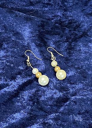 🇺🇸american vintage. винтажные серьги.