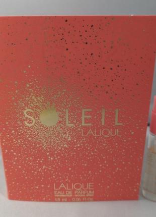 Lalique - soleil lalique - парфумована вода