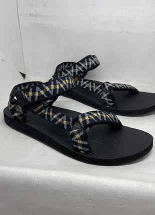 Босоножки мужские ( оригинал) teva original universal черные 1004006.