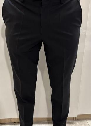 Класичні чоловічі штани kenzo (чорні)