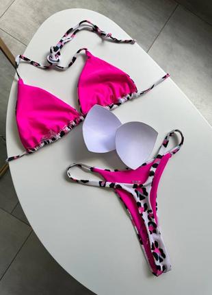 Купальник жіночий, трендовий купальник, купальник лео, леопардовий купальник, купальник в...