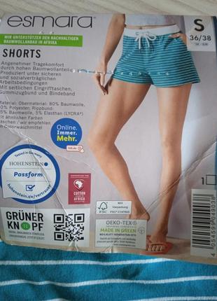 Шорты esmara р.с 36/38 евро