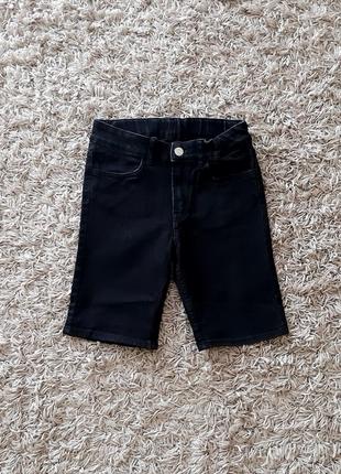 Джинсовые шорты h&m 128-134 размера.