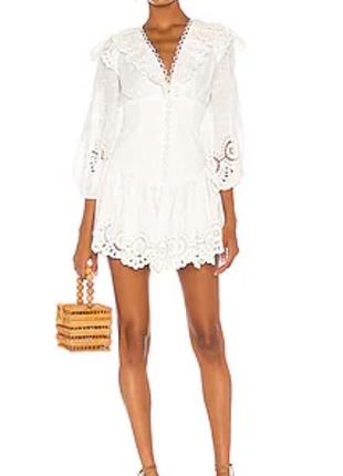 Платье льняное zimmermann
