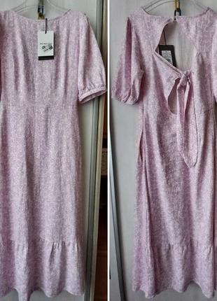 Who what wear плаття льон/віскоза з кишенями в романтичному вінтажному стилі