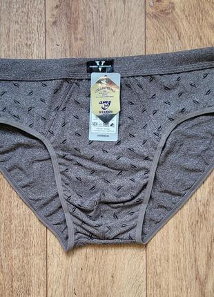 Чоловічі труси плавки, набір 3 шт. amigo, чоловіча спідня білизна xl р (48-50)