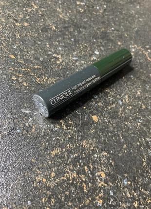 Туш для вій clinique high impact mascara, 3.5мл (міні)