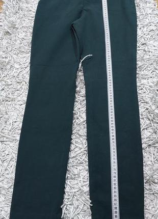 Шикарние женские брюки зауженные зеленые cos.5 фото