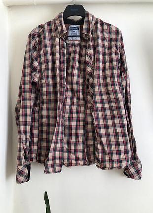 Сорочка в клітинку bershka