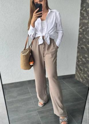 Рубашка прямого кроя