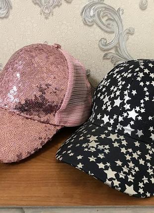 Кепки бейсболки на девочку