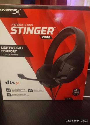 Навушники hyperx cloud stinger core6 фото