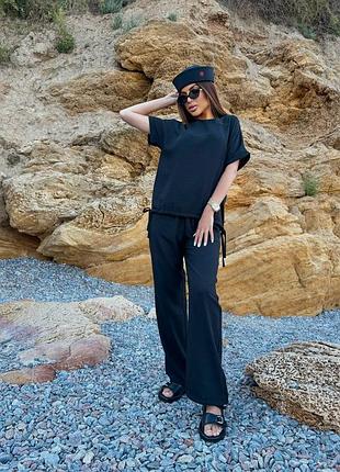 Жіночий костюм льон 42/52р