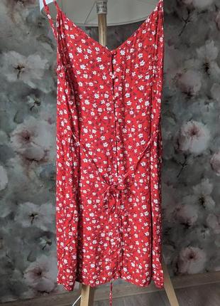 Крутое летнее сарафан цветочное платье