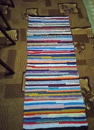 Коврик вязаний