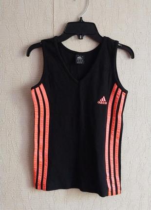 Натуральна хлопкова майка adidas