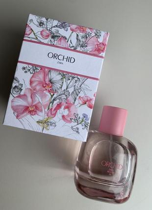 Парфюм zara:orchib-роза, ландыш, персик, яблоко, мускус, древесина, амбра