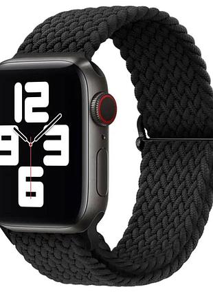 Нейлоновый плетенный ремешок на apple watch 42/44/45/49mm