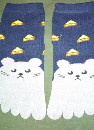 Дитячі шкарпетки з окремими пальцями five finger socks