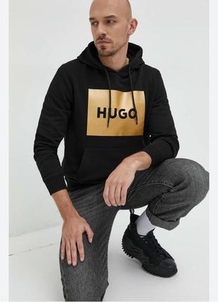 Hugo boss box logo hoodie худі хьюго босс велике лого