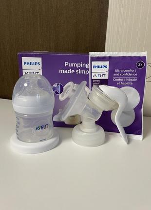 Молоковідсмоктувач philips avent механічний