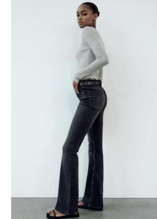 Джинси flare pant zara зара2 фото