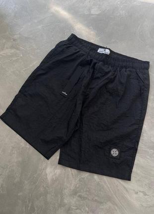 Шорти stone island black