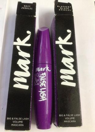 Тушь обьём .эффект накладных ресниц avon