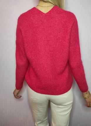 Mos mosh светр джемпер альпака мохер свитер розовый