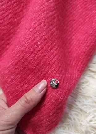 Mos mosh светр джемпер альпака мохер свитер розовый