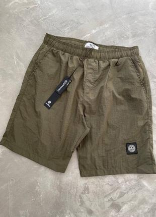 Шорти stone island khaki