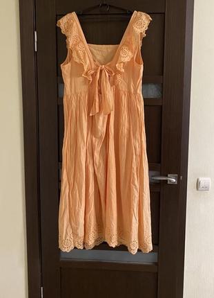 Котонова сукня сарафан10 фото