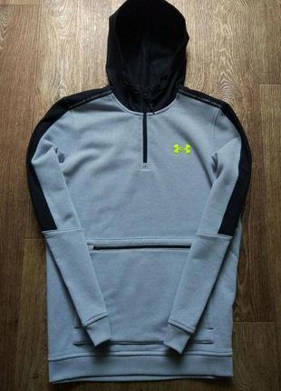 Сіре чоловіче спортивне худі світшот футболка олімпійка under armour розмір m