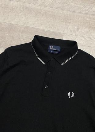 Вовняний лонгслів від fred perry4 фото