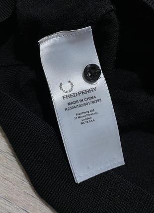 Вовняний лонгслів від fred perry6 фото