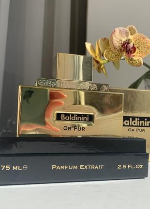 Baldinini or pur parfum extrait 75 мл  оригінал!3 фото